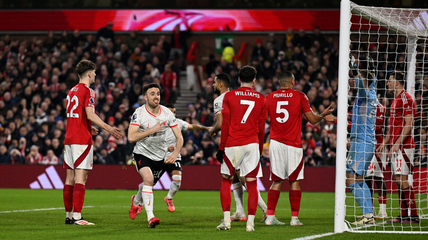 พรีเมียร์ลีกอังกฤษ : นอตทิงแฮมฟอเรสต์ VS ลิเวอร์พูล